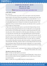 Đề thi giữa kì 1 Văn 9 - Đề số 9